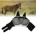 thumbnail image 3 of Horse Fly , Super Comfortable Detachable Durable Stretch Mesh Horse Fly  With Ears, Breathability Soft On Skin Elasticity Fly  For  , Horse Eye Protector, 3 of 8
