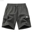 thumbnail image 2 of Liyamei Boys Cargo Shorts with Drawstring and Pockets for Summer Outdoor Size 7-12,Grey, 2 of 6
