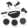 thumbnail image 3 of Sports Workout Travel Running Leisure Hands Free Wallet, Messenger Bag, Waist Bag, 3 of 5