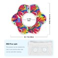 thumbnail image 6 of Hirioo Colorful Bananas for Baby Cotton Petal Bib Drool Bibs for Baby Boy Unisex, 6 of 9