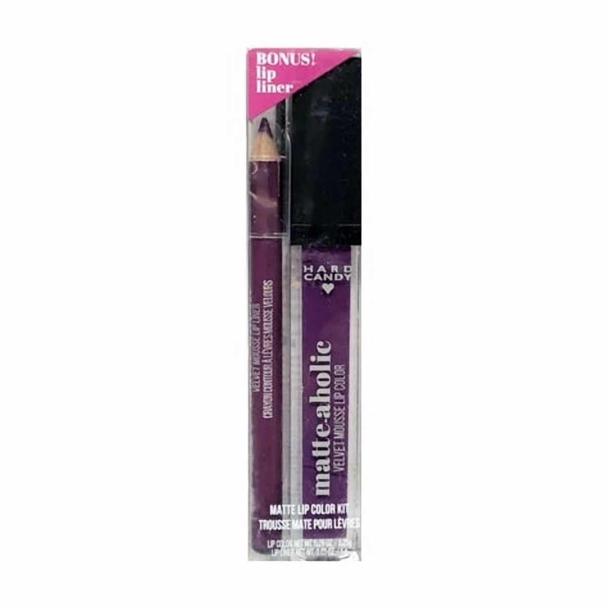 Hard Candy Matte-aholic Velvet Lipcolor & Liner 1532 Candy Shop