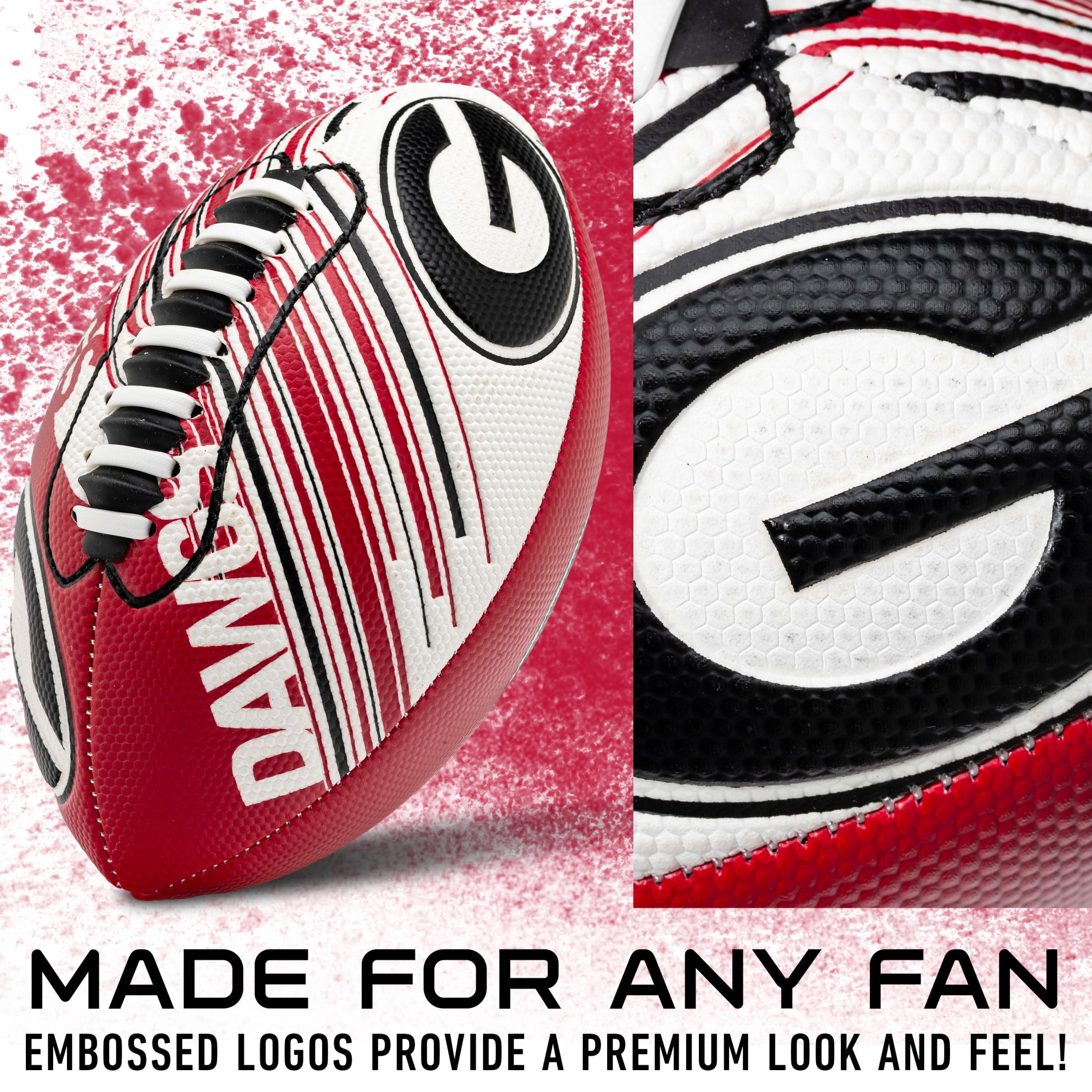 Franklin Sports NCAA Foam Mini Football - 8.5" - Georgia Bulldogs
