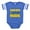 Royal Blue, variant on CafePress - Stand With Ukraine - Cute Infant Baby Football Bodysuit