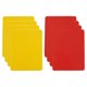 thumbnail image 1 of 8 Uds. De tarjetas deportivas rojas y amarillas, tarjetas prácticas de árbitro, tarjetas de partido de fútbol para deportes, 1 of 5