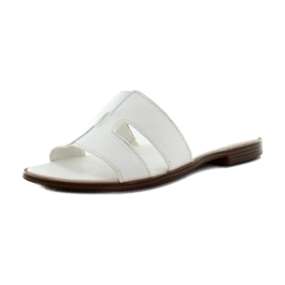 Naturalizer Fame Women's Sandals White Leather Size 9 W