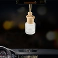 thumbnail image 5 of Fairnull 5ml Empty Perfume Diffuser Refillable Automobile Ornament Clear Car Perfume Empty Bottle Hanging Glass Pendant for Van, 5 of 10
