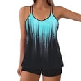 thumbnail image 2 of Traje de baño tankini de verano para mujer, talla grande, estampado, bikini dividido, traje de baño de dos piezas para mujer, trajes de baño tankini para mujer, traje de baño de 2 piezas para mujer, t, 2 of 5