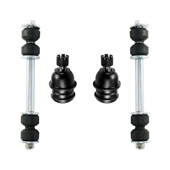 PartsW - 4 Pc Front Lower Ball Joints   Stabilizer Sway Bar Links, Suspension Kit for Nissan Frontier 1998-2004
