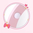 thumbnail image 5 of Vanity Set for Girls, Pretend Play Girls Vanity Table and Chair Set with Lighted Mirror, Stool, and Wood Makeup Playset, Pink, 5 of 11