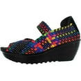 thumbnail image 3 of Bernie Mev Hallie Shoes Black Multi, 3 of 6