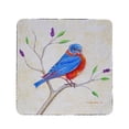 thumbnail image 1 of Betsy Drake CT1050 Dicks Coaster Oiseau Bleu - Lot de 4, 1 of 1
