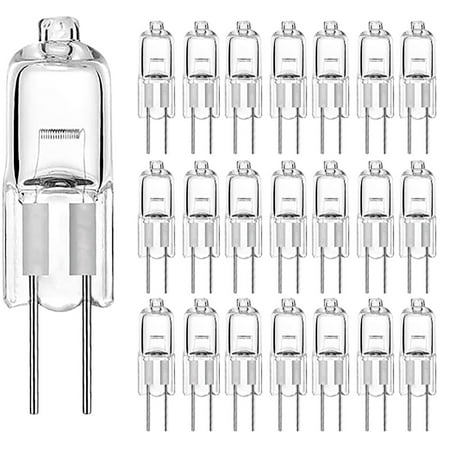 

Led Light Clearance! Kiteke Light Warm Light Bulbs Lights White Pcs 20 Clear Capsule for Led Light 20Pc Pin Bulb