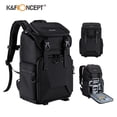 thumbnail image 2 of 16.5Inch Camera Backpack Built-in Rain Cover For Sony Canon Nikon Camera/Lens/Tripods,For SLR DSLR Storage KF13.098V1, 2 of 6