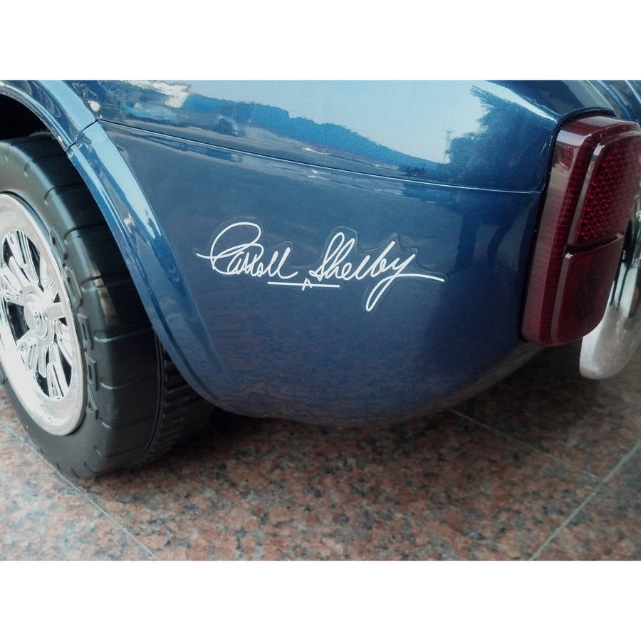 shelby cobra ride on 12v