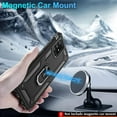 thumbnail image 6 of Samsung Galaxy A71 5G Case (Not Fit Galaxy A71 4G) with HD Screen Protector, Dual Guard Protection Series Case with Portable Magnetic Ring Stand for Samsung A71 5G (Black Military Case), 6 of 15