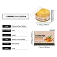 thumbnail image 4 of Crema Exfoliante Facial de Cúrcuma | Exfoliante Corporal | Reduce La Opacidad y Elimina Los Puntos Negros | 100 G, 4 of 7