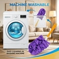 thumbnail image 5 of Reusable Chenille Microfiber Dust Duster, 2026 New Reusable Duster with Removable Washable Cloth Covers, 360°Electrostatic Duster Refills, Multi-Surface Dusting Mop for Efficient Home Cleaning, 5 of 7