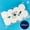 1200PCS, variant on 300-1200 Pcs Makeup Remover Cotton Cloth Pads Face Dry Cleaning Wet Use C2O7