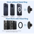 thumbnail image 6 of MJMJ Fits MagSafe Car Mount Fit for Ford Mustang 2015-2023 Hands Free Magnetic Phone Holder for Car Vent 360° Rotation Car Phone Mount Fit for iPhone 17 16 15 14 13 12 Series MagSafe Case All Phones, 6 of 9