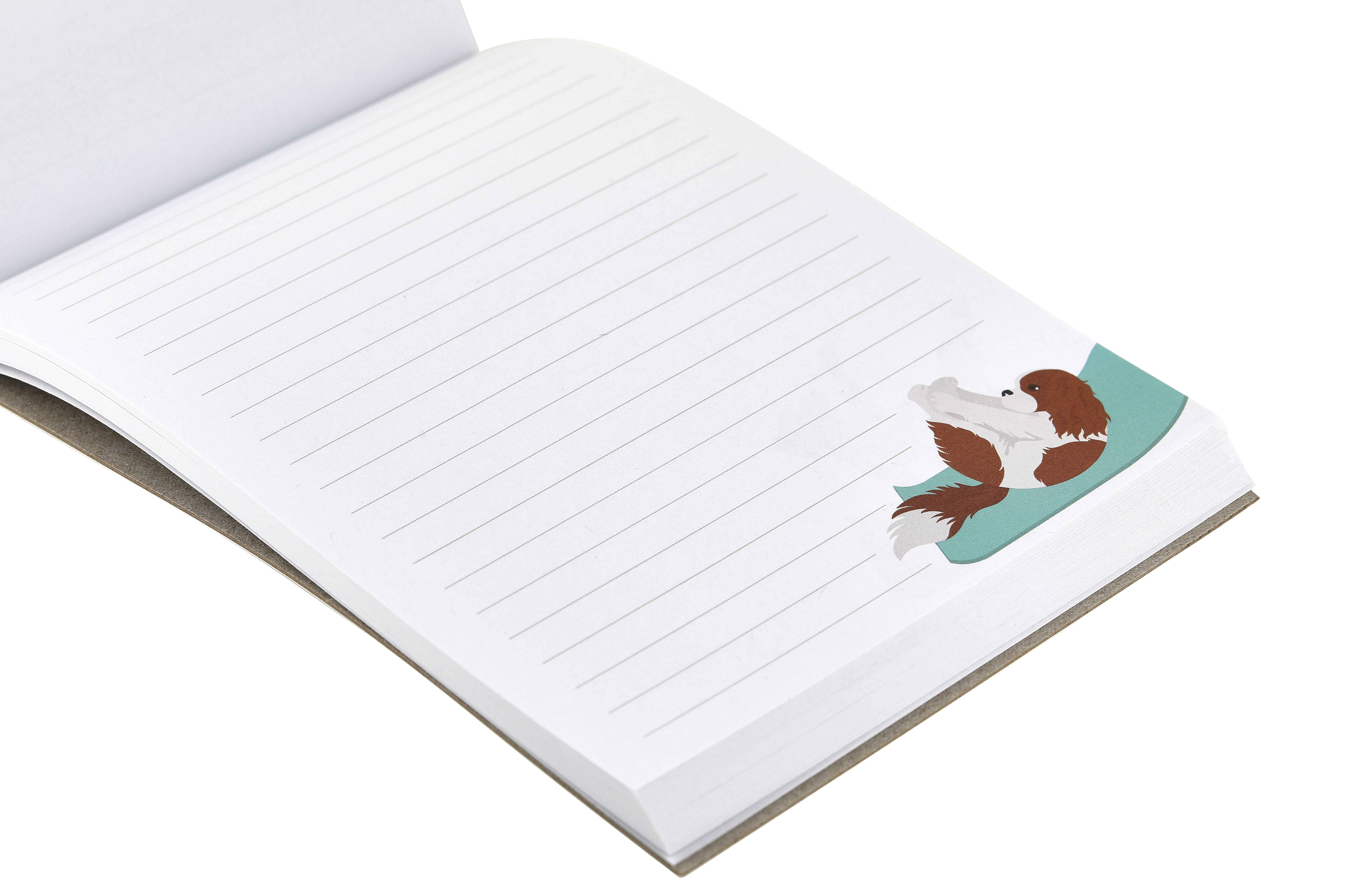 (2 pack) Sunshine & Sage Dog Lovers Yoga Journal with 100 Sheets Narrow Ruled - Decorative Writing Pad