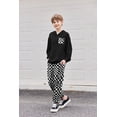 thumbnail image 5 of Arshiner Boys Sweatsuit Color Blocking Pullover Sweatshirt and Camouflage Pants Boys Fall Outfits, 5 of 6
