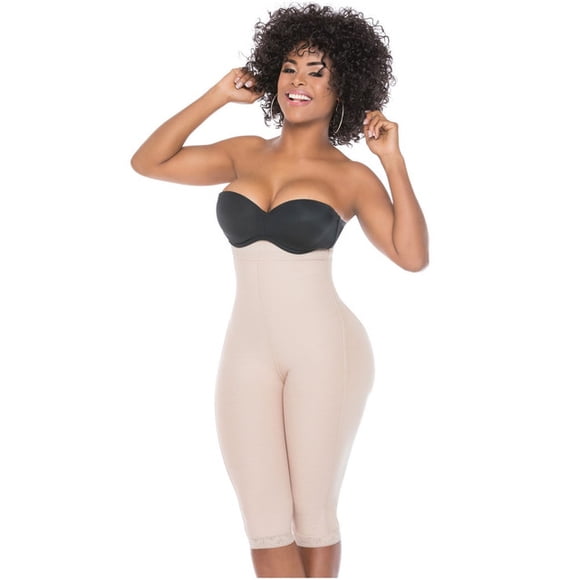 FAJA COLOMBIANA SALOME 219 TIPO POSTPARTO PARA MUJERCOLOR Beige TALLA T M COLOMBIANS SAL0219