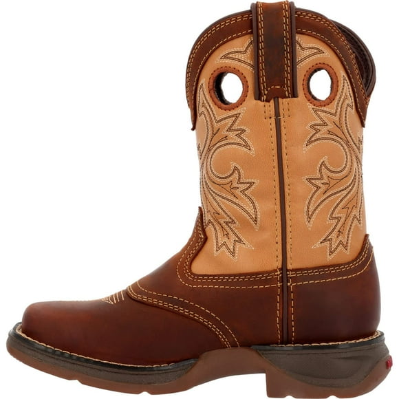 Lil’ Rebel by Durango® Little Kids’ Brown Tan Western Boot Size 10(M)