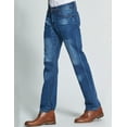 thumbnail image 3 of SSLR Mens Ripped Jeans Regular Fit Distressed Stretch Denim Jeans, 3 of 7