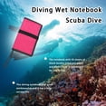 thumbnail image 4 of Cuaderno húmedo de buceo Soidarity 50 páginas papel impermeable rosa, 4 of 6
