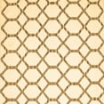 thumbnail image 1 of Ahgly Company Indoor Square Trellis Brown Contemporary Area Rugs, 3' Square, 1 of 4