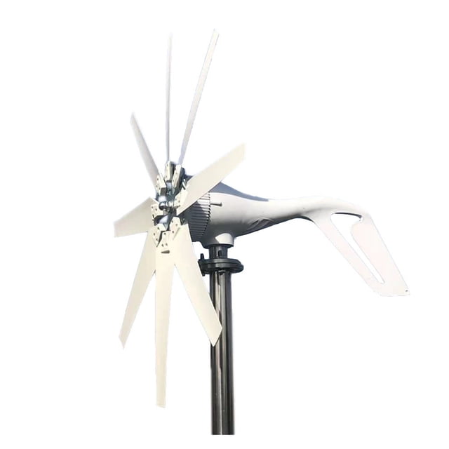 1000W Wind Turbine Generator 48V Wind Turbine With 8 Blades MPPT Controller Small Wind Turbine For Home Use Low Noise High Efficiency ,Easy to Install
