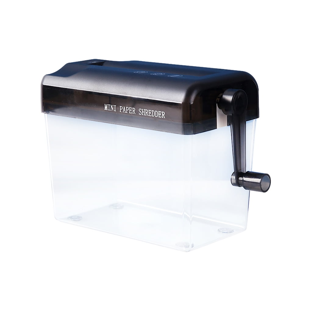 tredstone Fashionable Manual Shredder, Compact & Portable, Multicolor, 1 Count