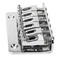 thumbnail image 4 of Puente de guitarra de 6 cuerdas kusrkot metal carga plateada, 4 of 7