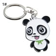 thumbnail image 1 of Naierhg FashionPanda Metal Keyring Keychain Car Key Holder Bag Pendant Gift, 1 of 8
