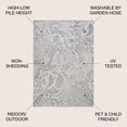 thumbnail image 5 of JONATHAN Y AMALFI COAST 5 x 8 Area Rug, Gordes Paisley - Light Gray/Ivory, AMC103A-5, 5 of 10