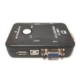 thumbnail image 2 of Conmutador de conmutador KVM USB 1920x1440 250MHz VGA Switch Splitter Box 2 en 1 salida, 2 of 7