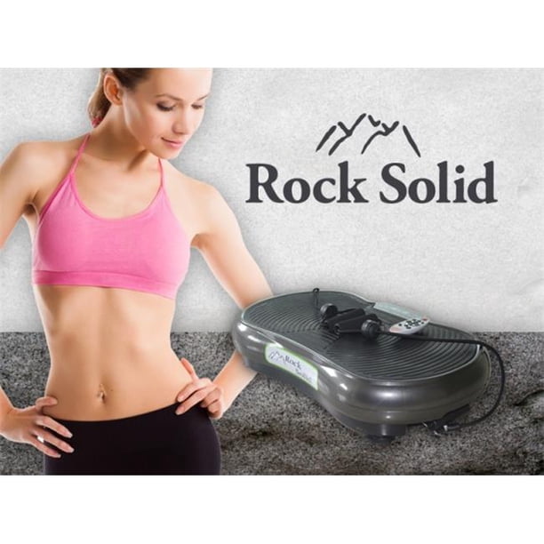 Rock Solid Rs2200 Portable Whole Body Vibration Exercise Machine Metal Walmart Walmart 