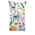 thumbnail image 1 of Txlixc Adorable alpaca cactus toallas de playa súper absorbentes de fibra ultrafina toallas de baño Txlixc moda, 1 of 6