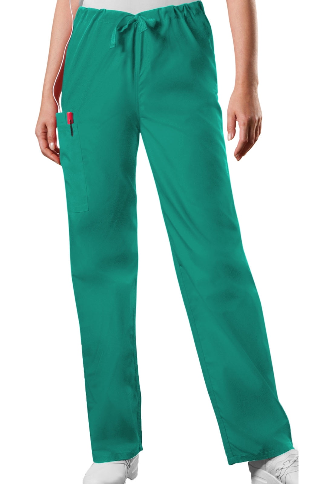 Cherokee Workwear Unisex Tall Drawstring Scrub Pant, Surgical Green, XL