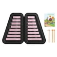 thumbnail image 2 of Glockenspiel Xilófono de 16 notas, iluminación de entretenimiento, fácil de aprender con estuche rígido, instrumento musical para regalo de cumpleaños , Rosa, 2 of 8