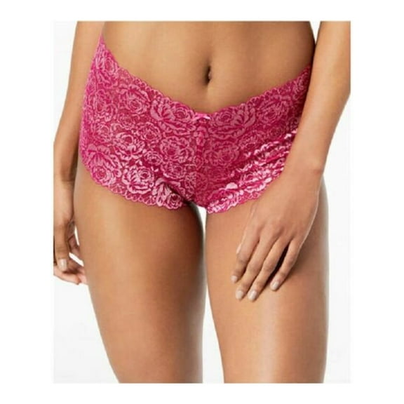 INC Intimates Pink Lace Floral Everyday Boy Short Size: XL