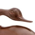 thumbnail image 2 of Achla Designs 11.5 Inch Backward Glance Bye Duck Garden Statue, Bronze, 2 of 6