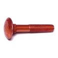 thumbnail image 1 of 6mm-1.0 x 35mm Zinc Plated Class 8.8 Steel Coarse Thread Carriage Bolts, 1 of 1