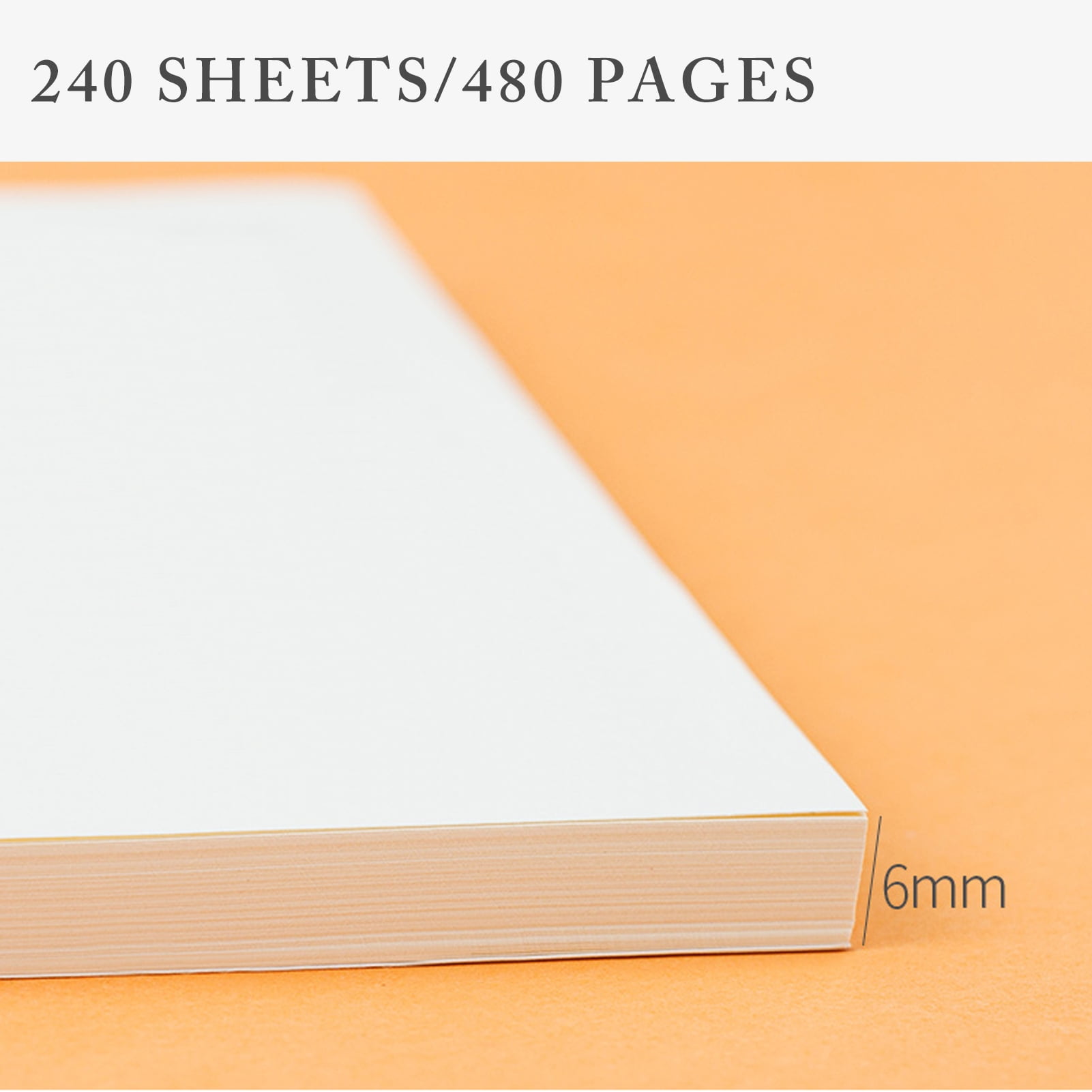 Homelove A5 Refill Paper, 100 GSM, 240 Sheets/480 Pages, 6 Homelove A5 Refill Paper, 100 GSM, 240 Sheets/480 Pages, 6