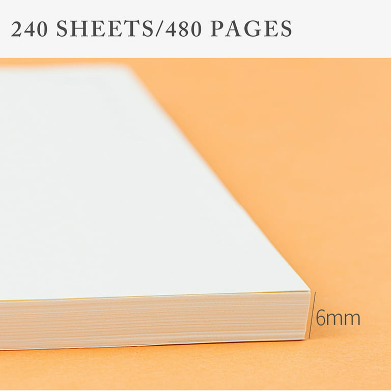 Homelove A5 Refill Paper [240 Sheets 480 Pages] 100 GSM Thick
