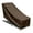 Chocolate, variant on KoverRoos 72650 Weathermax Chair & Ottoman Cover, Black - 28 W x 54 D x 39 H in.