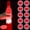 Red, variant on LED Coaster, Light Up Coasters, LED Coaster Round Flash Cup Mat Sticker Lights LED Bottle Lights Cup Holder Lights for Wine Liquor Bottle, Drinks Party, Bar Party