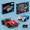 thumbnail image 1 of Racing Car Building Blocks Diy Sports Car Model Small Particle Building Bricks Educational Toys For Boys Gifts, 1 of 6