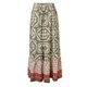 thumbnail image 2 of Gibobby faldas largas de mujer casuales Falda larga de flores bohemias para mujer, cintura alta elástica con bolsillos y cinturón, falda larga, falda plisada, falda de playa,(Verde, M), 2 of 5