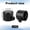 AECH06-10746, variant on 4 Pcs Window Curtain Rod End Caps Iron Curtain Rod Finials with Screw Curtain Pole End Plug Caps for 0.88 Inch Diameter Roman
